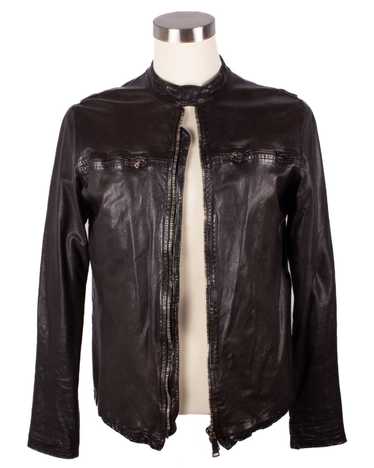 Giorgio Brato GIORGIO BRATO BLACK LEATHER JACKET