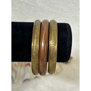 Vintage Copper and Brass Bangle