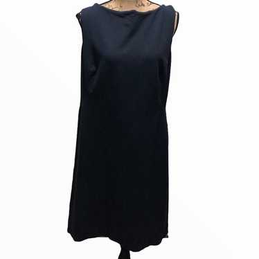 {MM Lafleur} Solid Navy Blue Sheath Dress