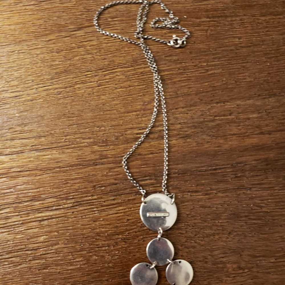 Vintage Sterling Silver Necklace - image 5