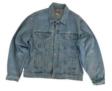 Vintage Men's Wrangler Hero Denim Jacket Size XL - image 1