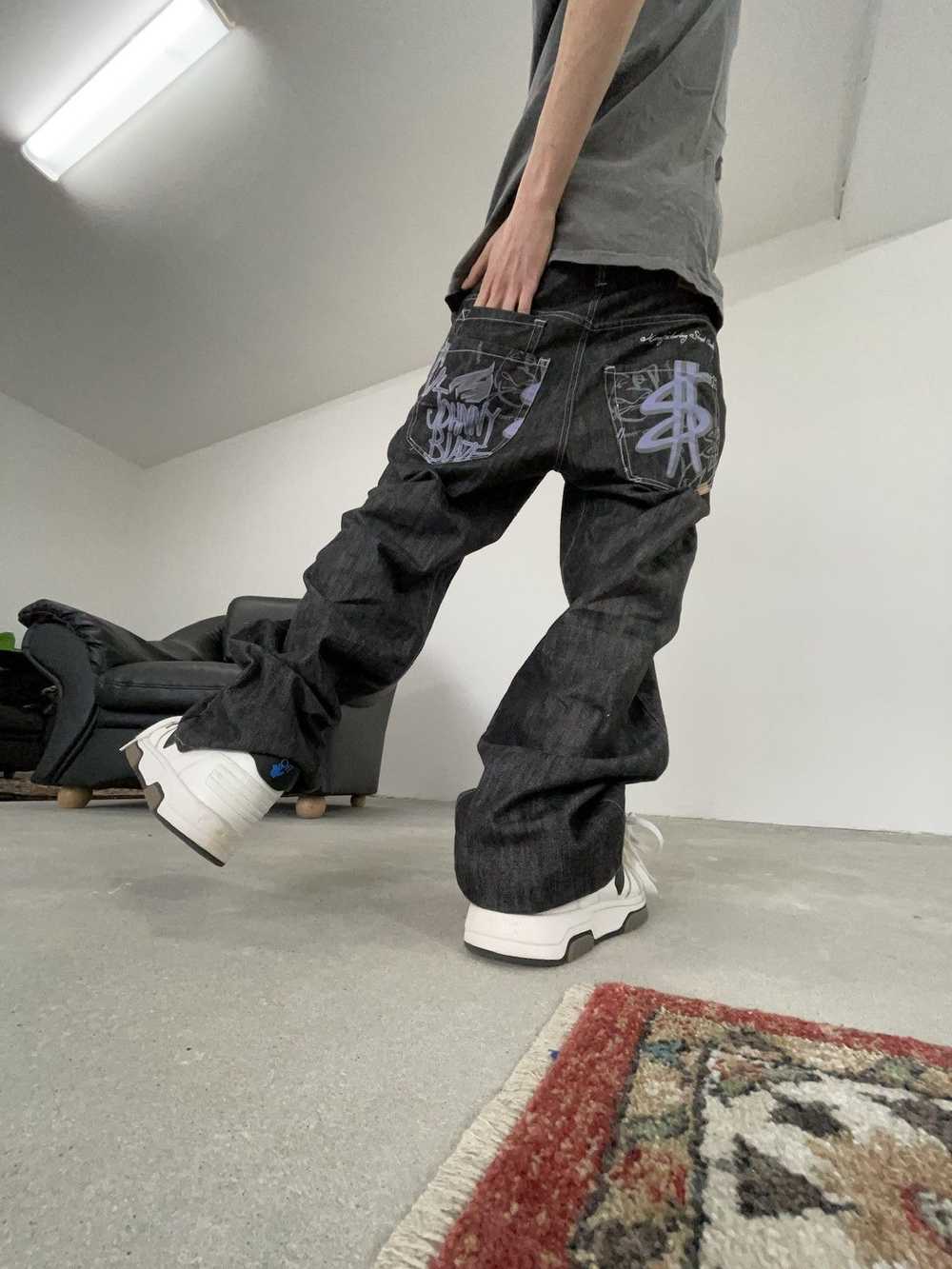 Japanese Brand × Jnco × Vintage Vintage Jhony Bla… - image 4