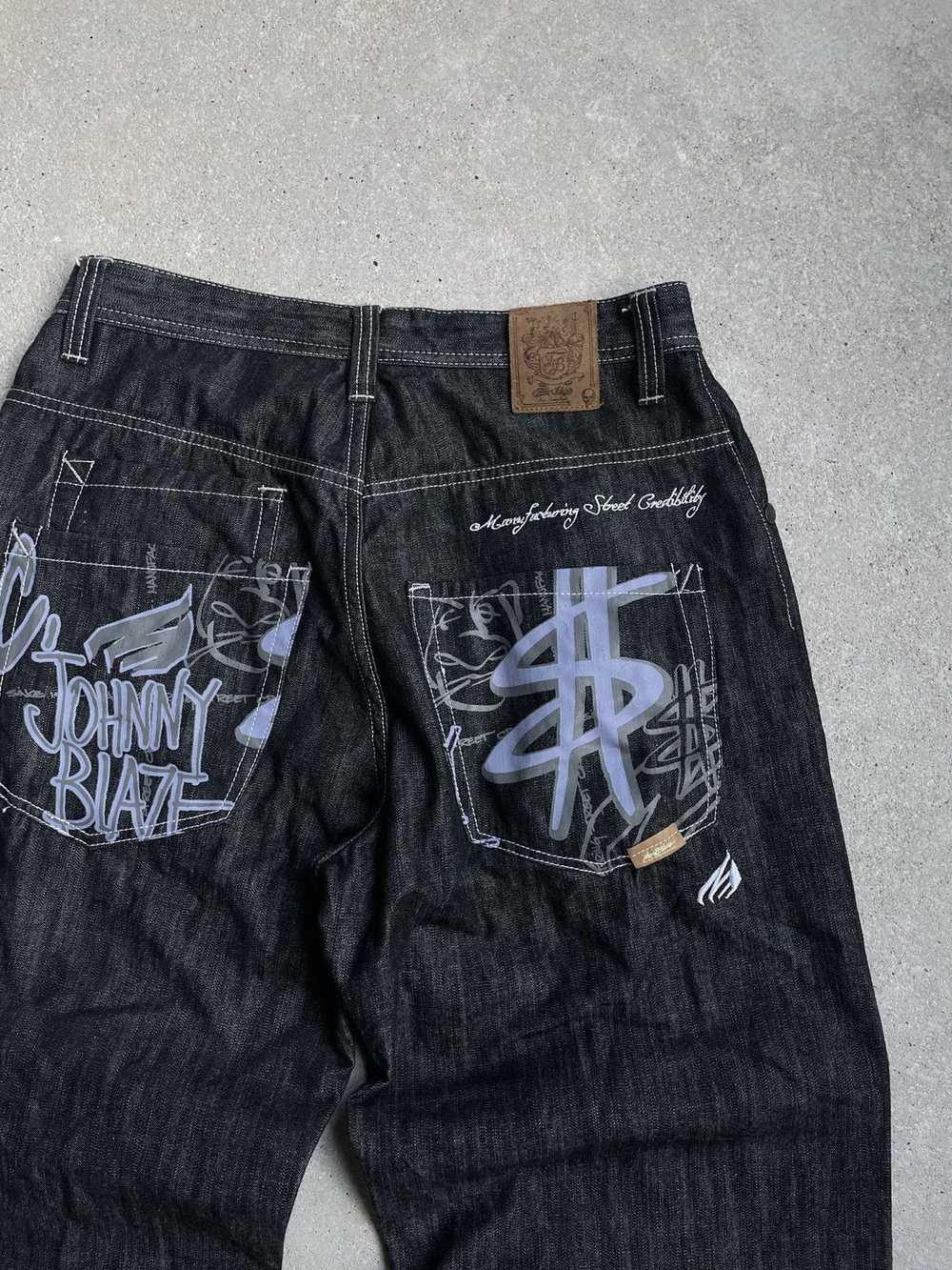 Japanese Brand × Jnco × Vintage Vintage Jhony Bla… - image 6