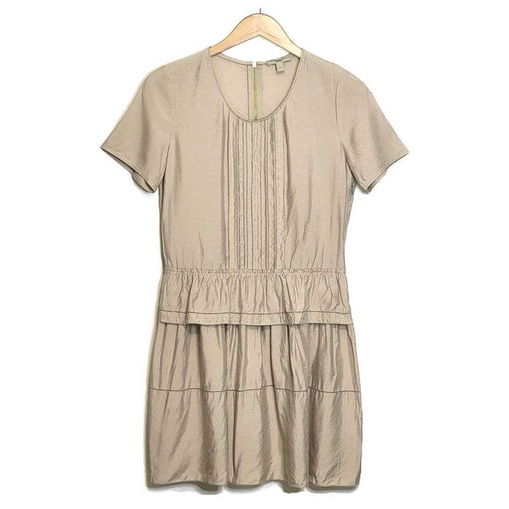 BURBERRY BRIT Scoop Neck Short Sleeve Ruffle Tier… - image 12