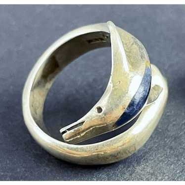 Sterling Silver Dolphin Ring