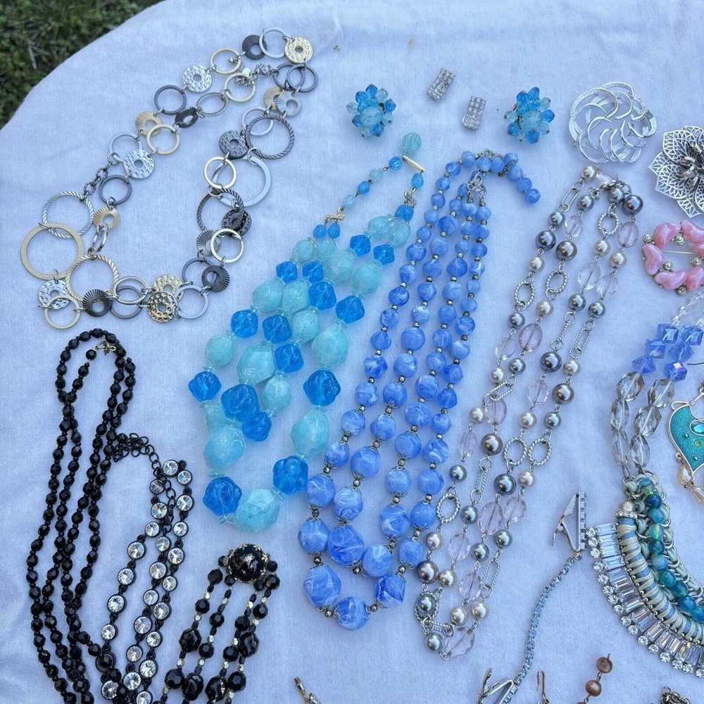 4.5 lb Vintage To Modern Custom Jewelry Huge Lot … - image 1