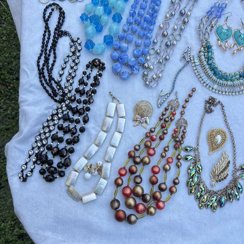 4.5 lb Vintage To Modern Custom Jewelry Huge Lot … - image 3