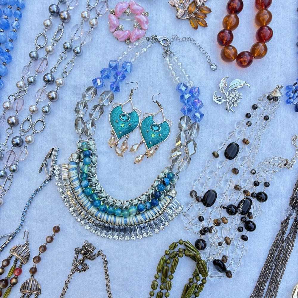 4.5 lb Vintage To Modern Custom Jewelry Huge Lot … - image 4