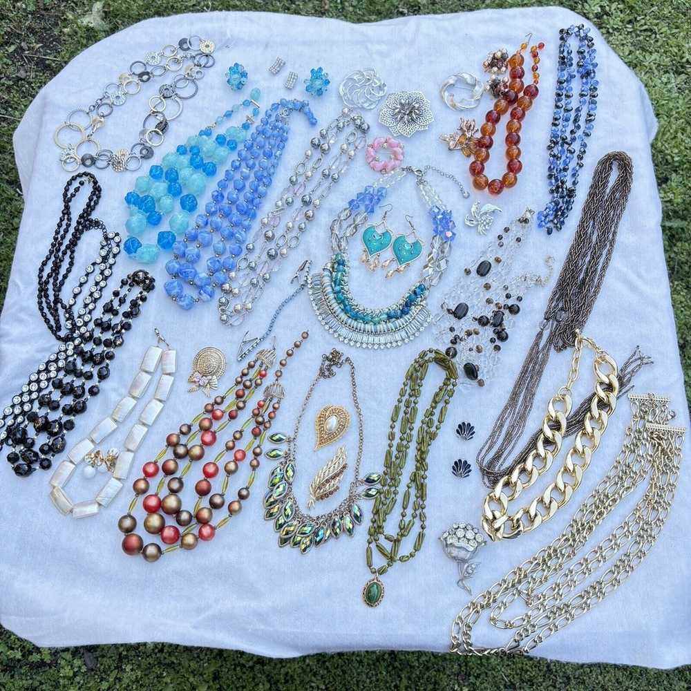 4.5 lb Vintage To Modern Custom Jewelry Huge Lot … - image 6