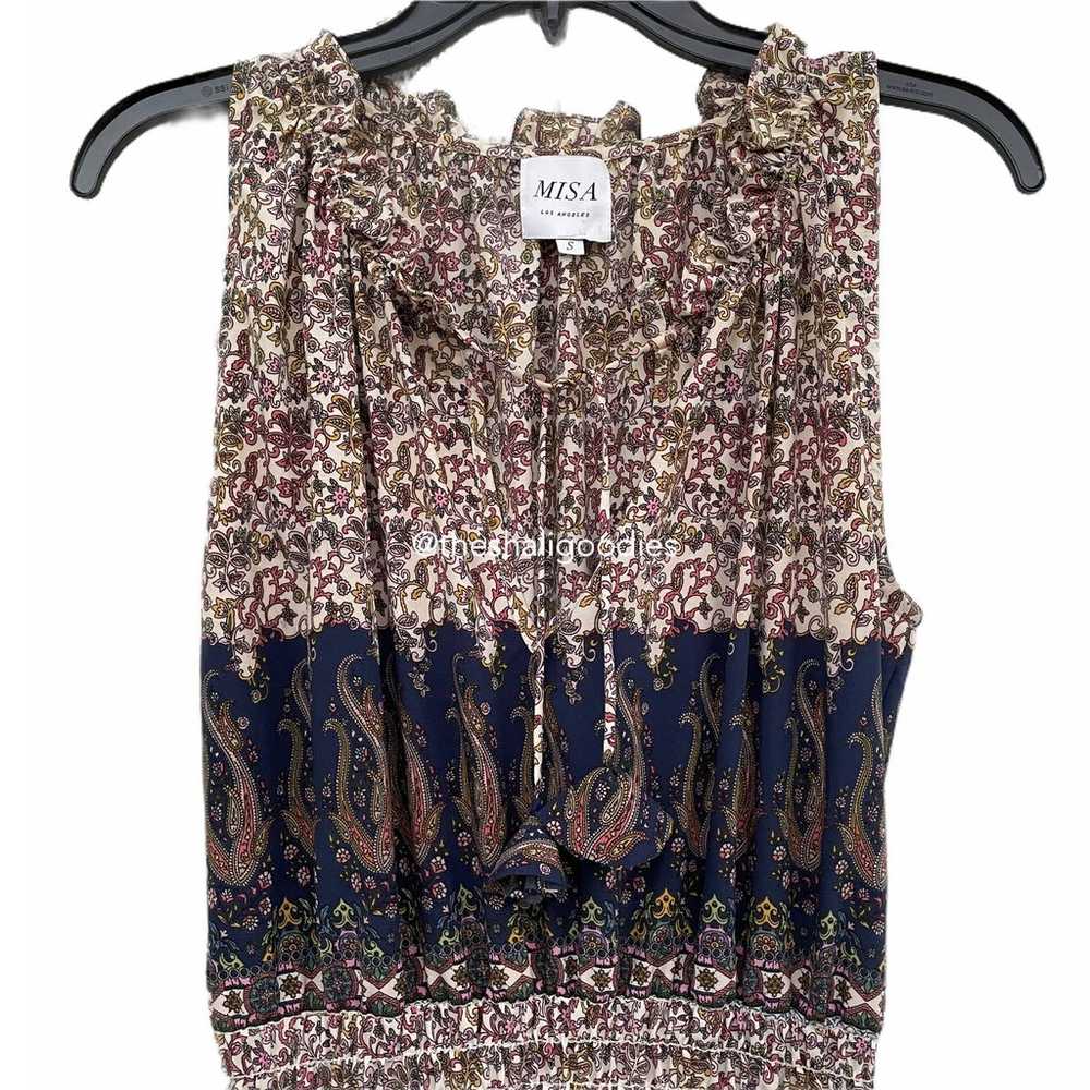 MISA Maddie Dress French Floral Midi - image 4