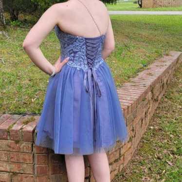 Worn Once!! Gorgeous Purple Formal Dress!