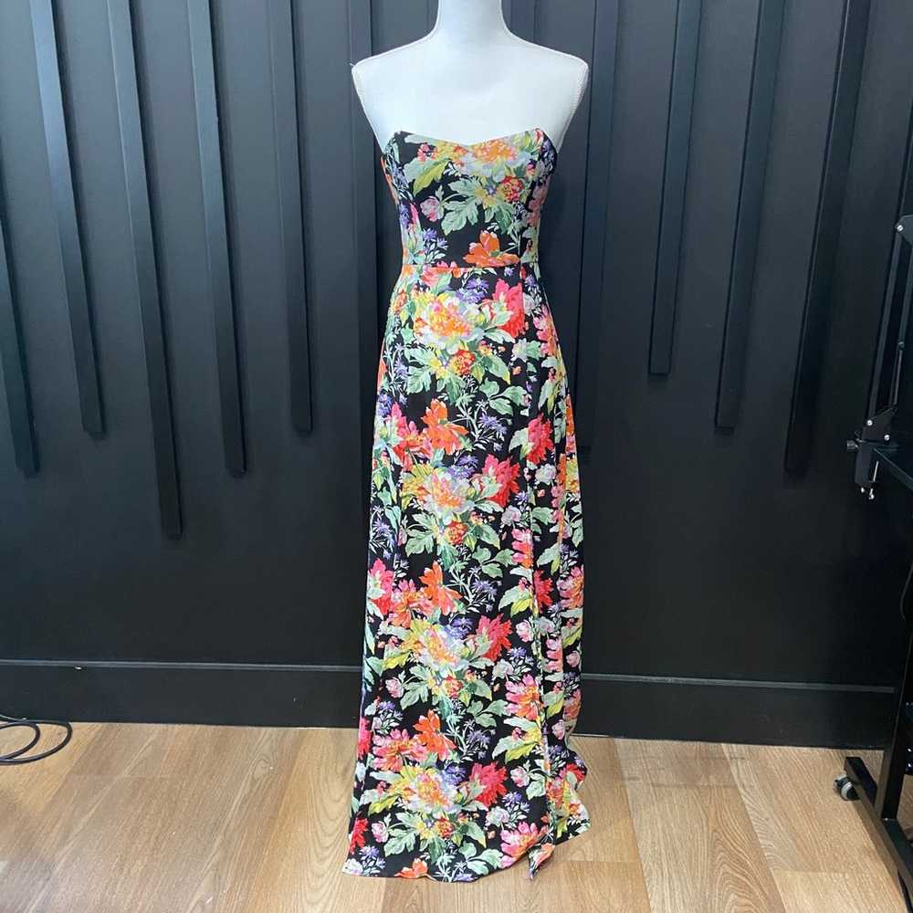 Nookie Strapless Floral Maxi Dress - image 1