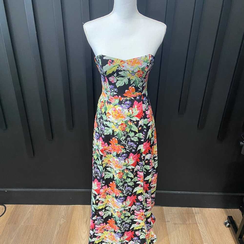 Nookie Strapless Floral Maxi Dress - image 2