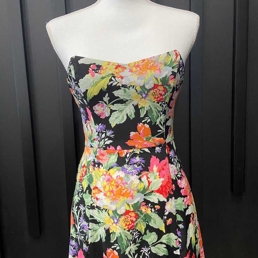 Nookie Strapless Floral Maxi Dress - image 3