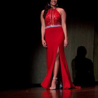 Red Sherri Hill Gown