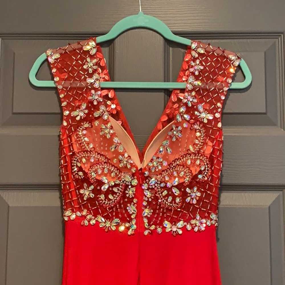 Red Pageant / Prom Gown - image 1