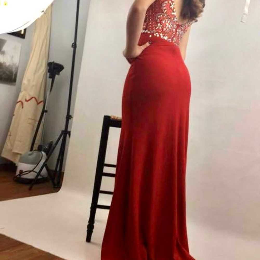 Red Pageant / Prom Gown - image 5