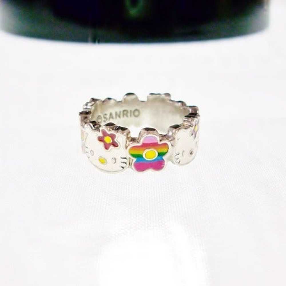 Hello Kitty Enameled Ring by Sanrio Rainbows, Kit… - image 2