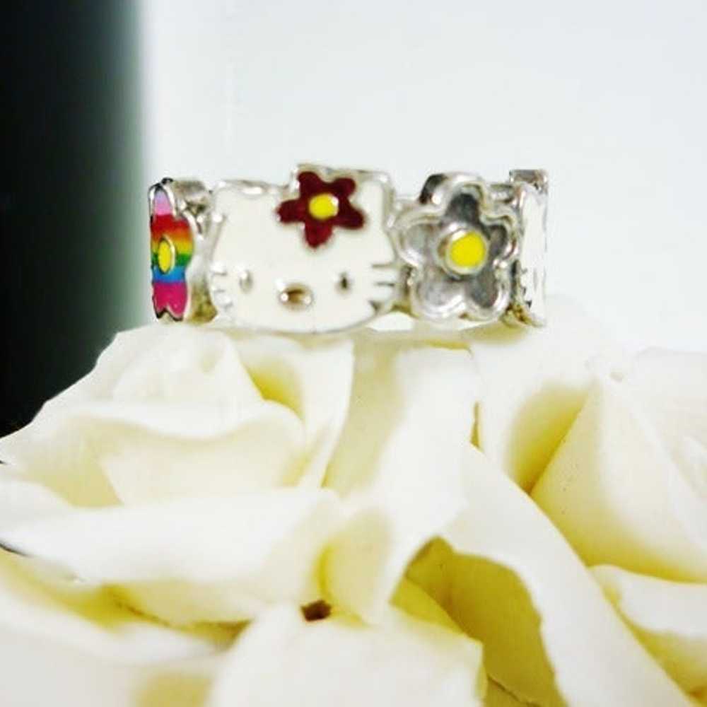 Hello Kitty Enameled Ring by Sanrio Rainbows, Kit… - image 4