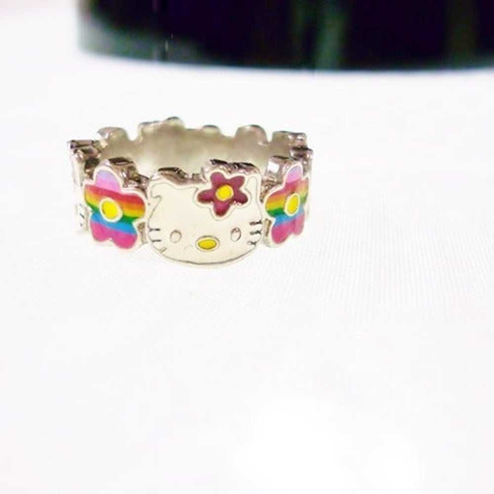 Hello Kitty Enameled Ring by Sanrio Rainbows, Kit… - image 7