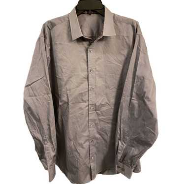 Bugatchi Bugatchi Uomo Shirt Mens Grey Classic Fi… - image 1