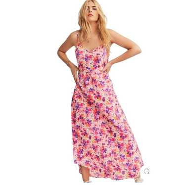 LoveShackFancy Faraday Floral print Slip Dress in… - image 1