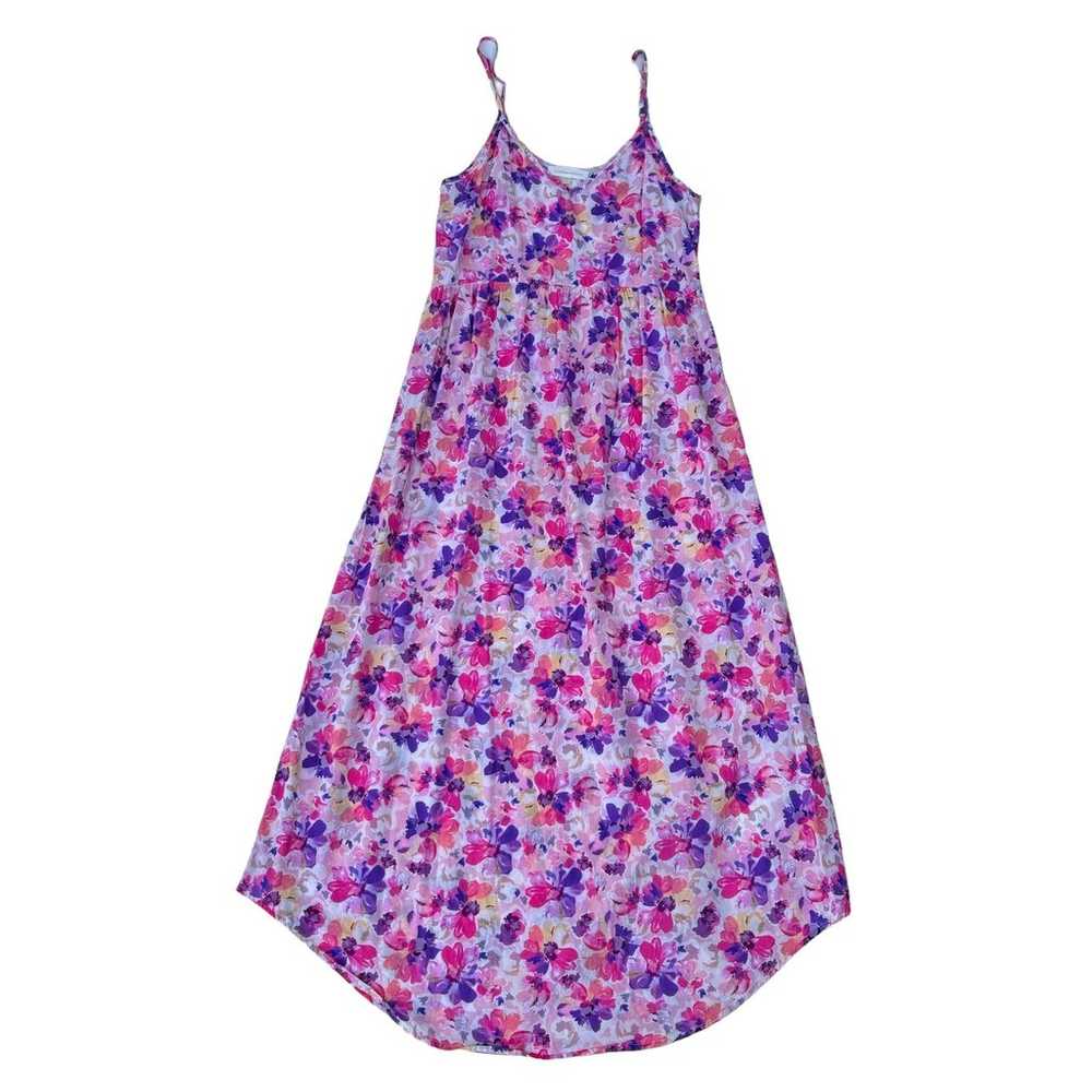 LoveShackFancy Faraday Floral print Slip Dress in… - image 3