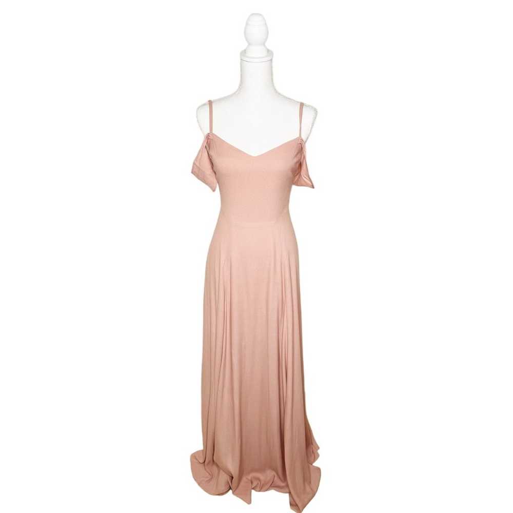 Reformation Poppy Blush Pink Cold Shoulder Sweeth… - image 1