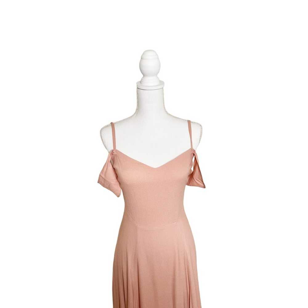 Reformation Poppy Blush Pink Cold Shoulder Sweeth… - image 3