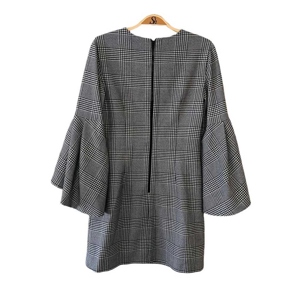 Alice + Olivia Dress Thym Wool Blend Plaid Bell S… - image 3