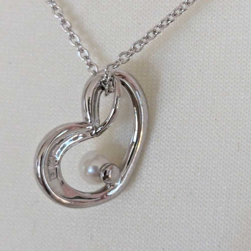 Tasaki Pearls TASAKI Necklace Pendant Heart - image 3