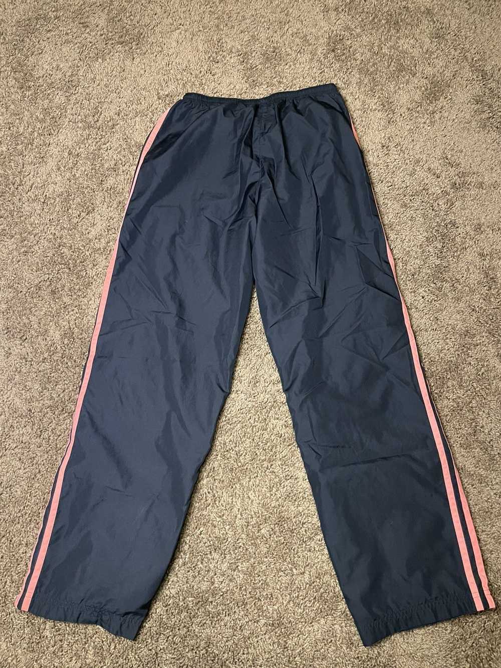 Adidas Adidas, pink and black track pants - image 3