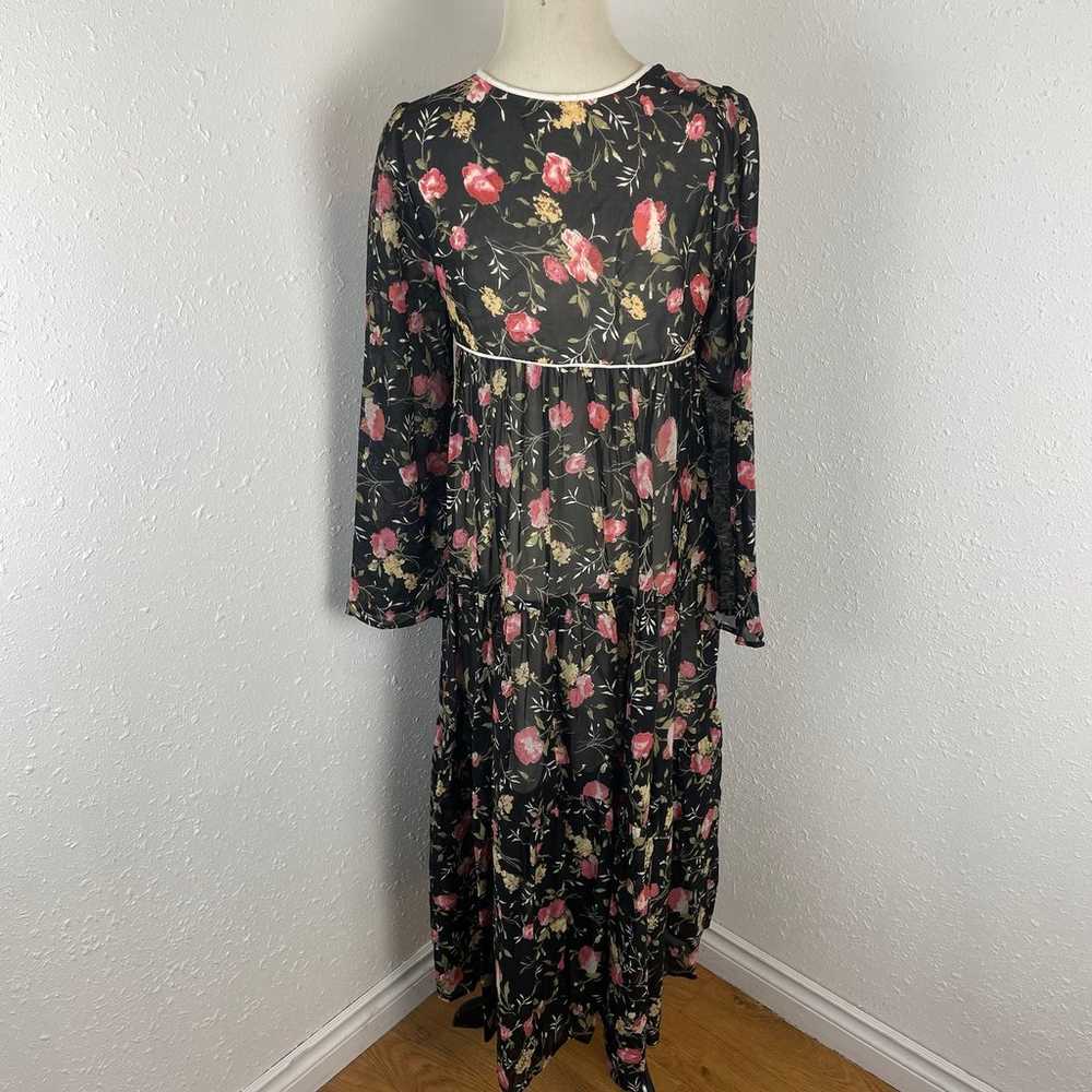 Christy Dawn Paloma Night Chintz Floral Maxi Dress - image 5