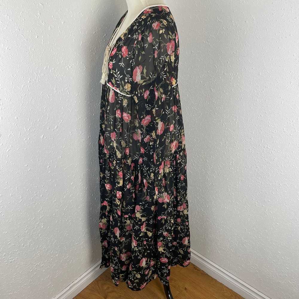 Christy Dawn Paloma Night Chintz Floral Maxi Dress - image 8