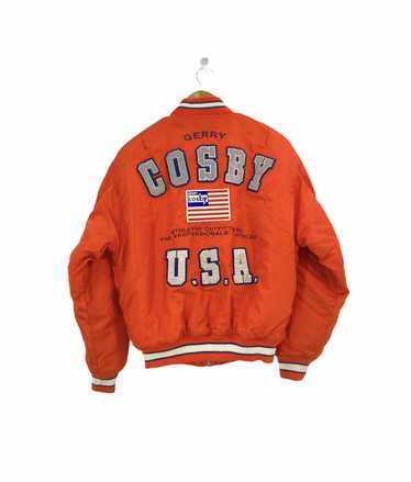 Athletic × Bomber Jacket × Sportswear Gerry Cosby 