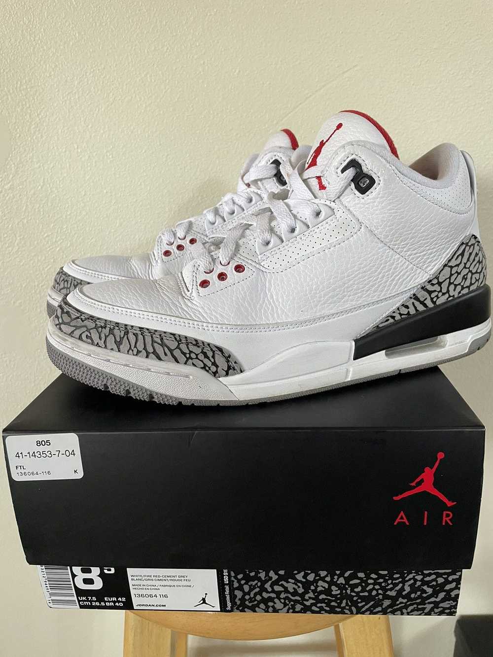 Jordan Brand × Nike Custom Air Jordan 3 Hall of F… - image 3