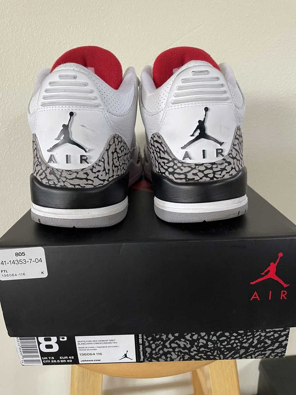 Jordan Brand × Nike Custom Air Jordan 3 Hall of F… - image 5