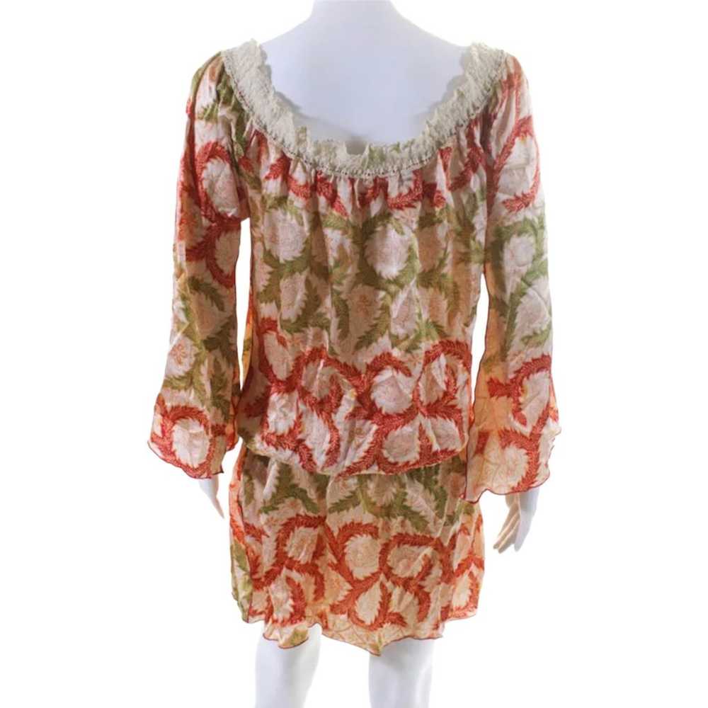 Poupette St. Barth sz S Dress Tunic Silk Cotton b… - image 2