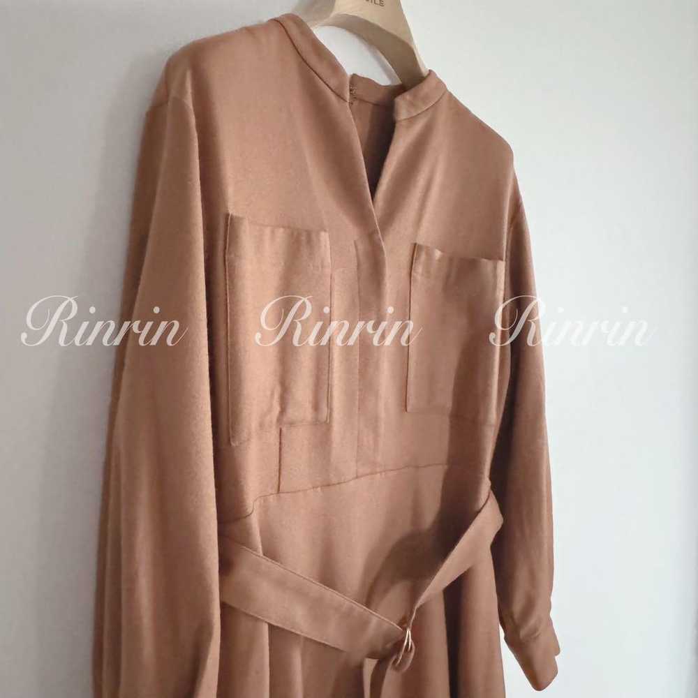 【Excellent condition】ANAYI Rayon Wool Georgette F… - image 5