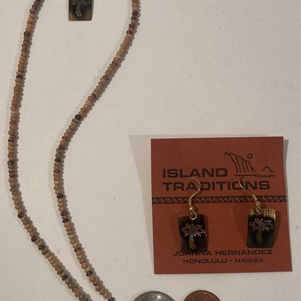 Vintage Island Traditions Choker Beaded Necklace … - image 1