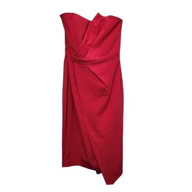 Alieva Dress Medium Fuschia Pink Eliana Crepe Cors