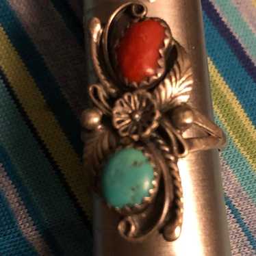 turquoise jewelry Native American Vintage - image 1