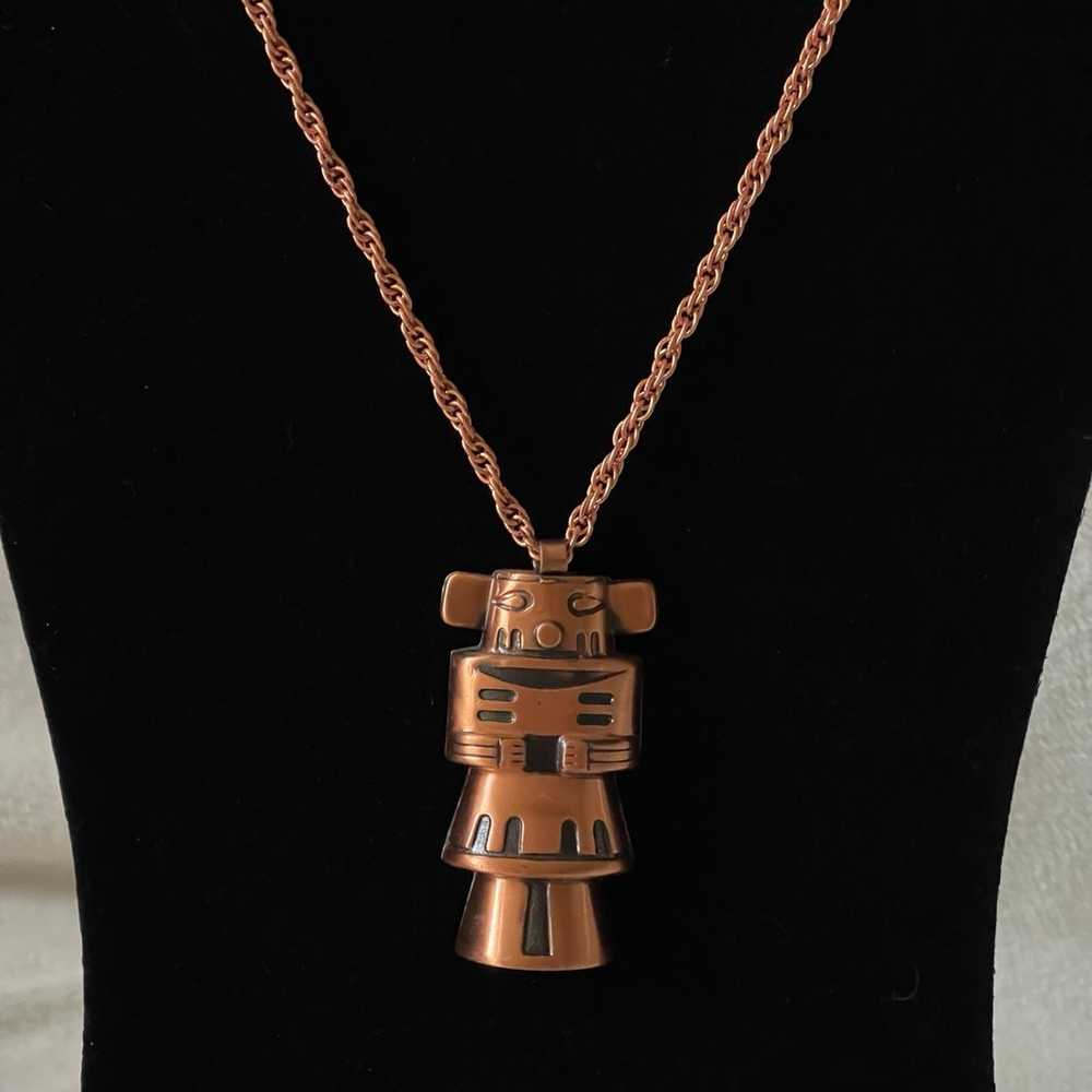 Copper totem Necklace - image 1