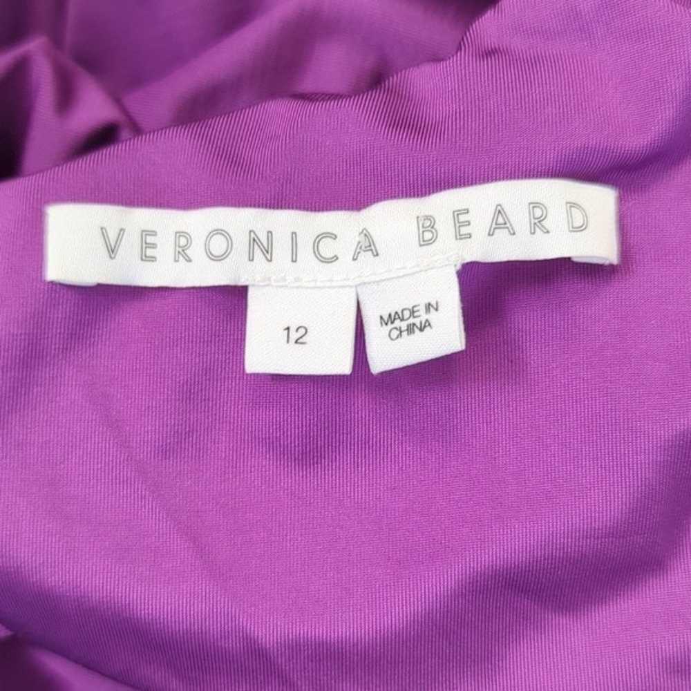 Veronica Bread Jersey Knit Ruched Mini Dress Purp… - image 6