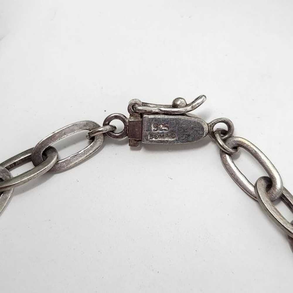 BOMA Vintage Sterling Silver Link Charm Bracelet - image 8