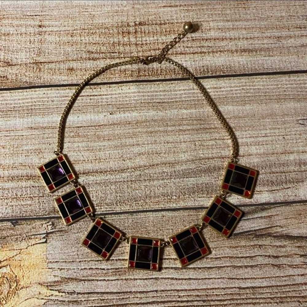 KSNY “Lewitt Square” VINTAGE Necklace - image 2