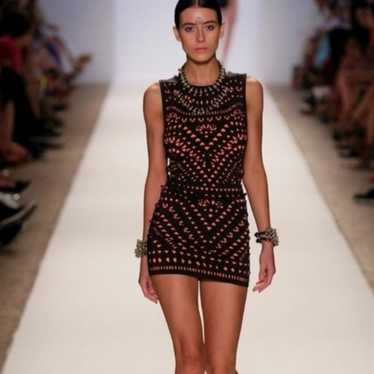 Mara Hoffman Swim Laser Cut Swim Mini Dress NWOT L