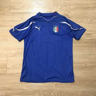 Puma × Soccer Jersey Italia Azzurri Football team… - image 1