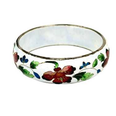 Chinese Export Retro Vintage Cloisonne Enamel Flor