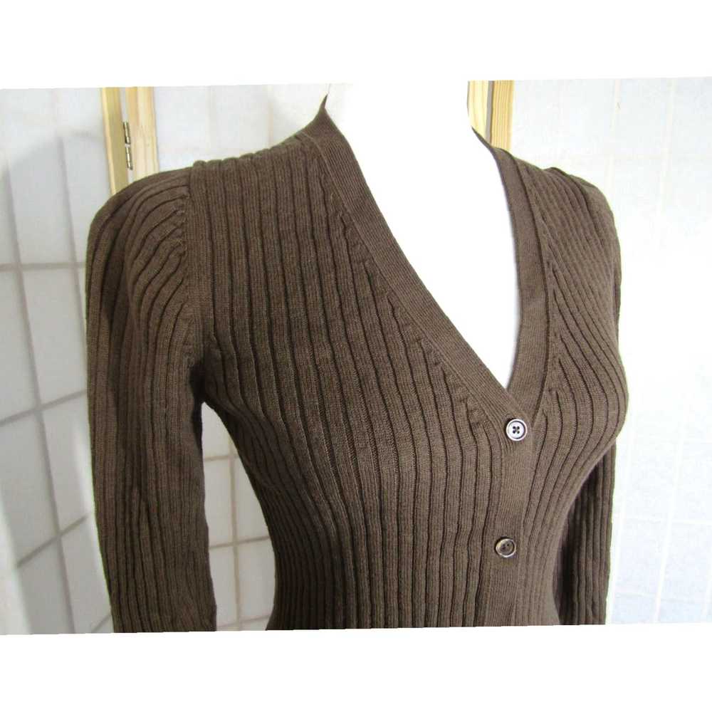 Vintage Carmelized Walnut Cotton and Wool Blend B… - image 2